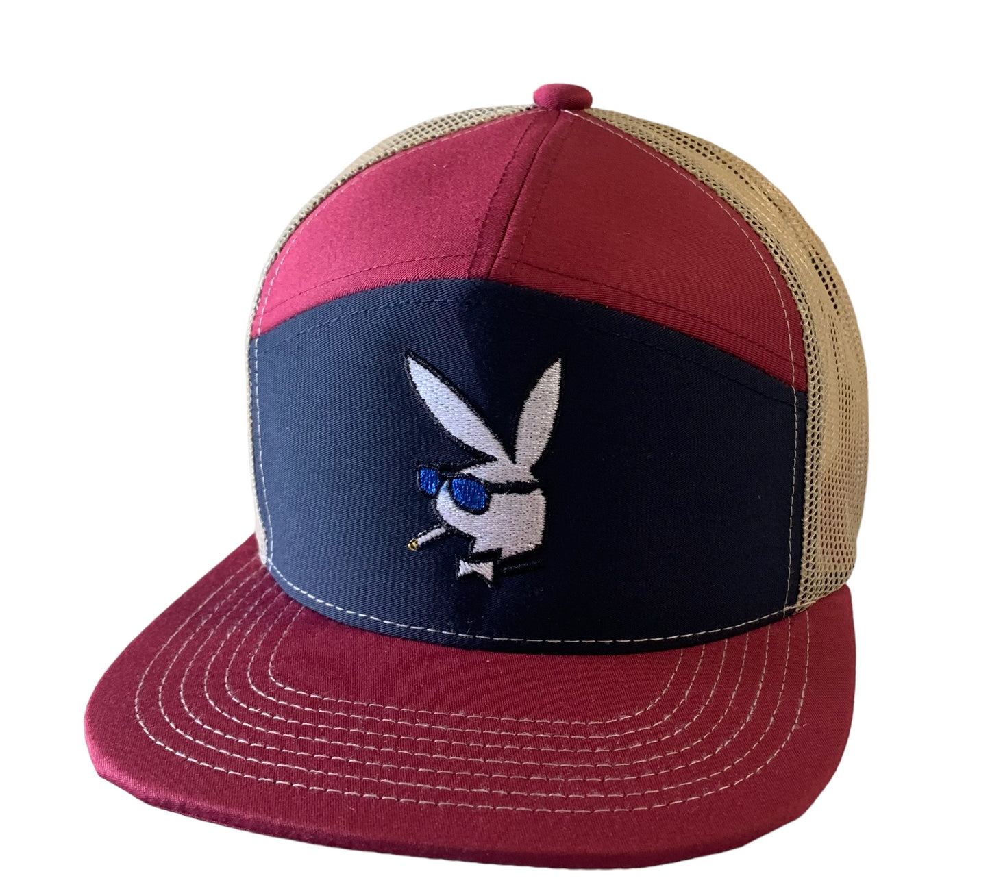 Dagzxtica Blue/Burgundy/ Light Brown Mesh