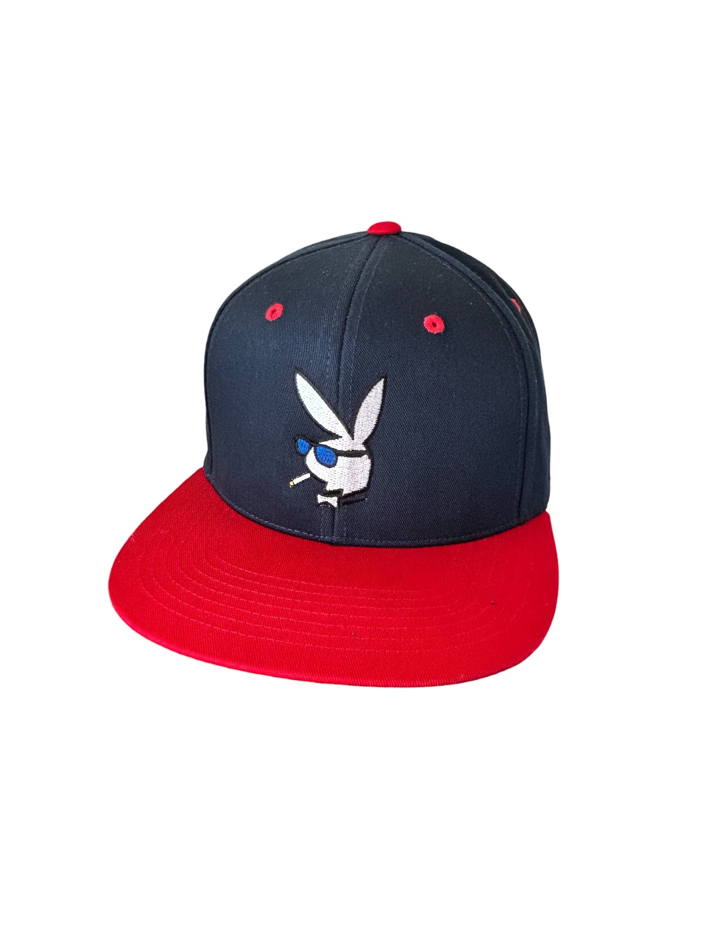 Red/Blue Panel Snapback