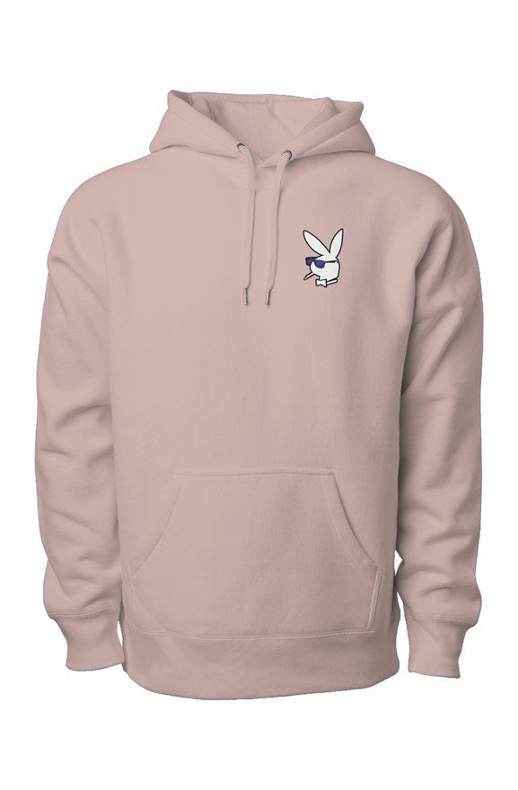 Premium Heavyweight Hoodie with White Bunny