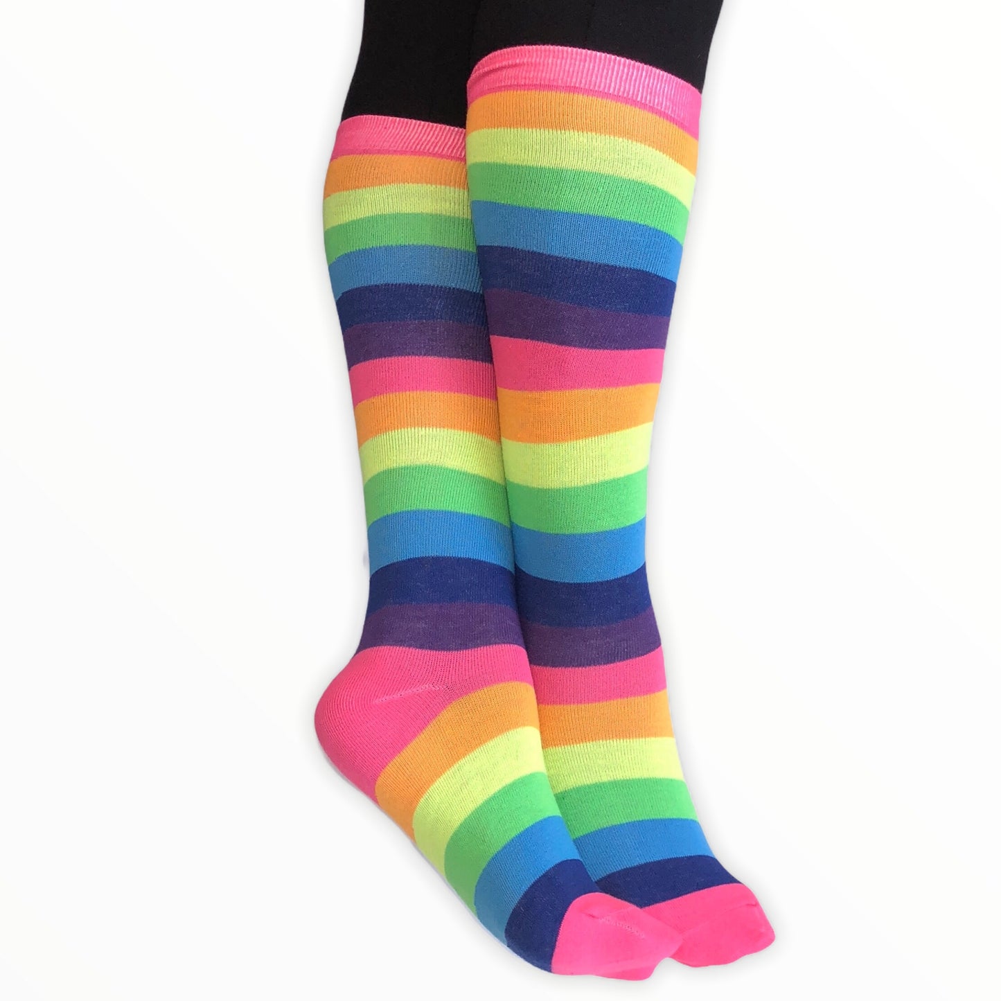 Rainbow Knee High Socks