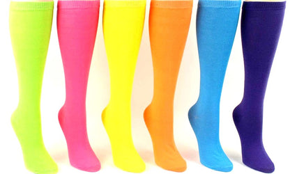 Knee Hi Colored Socks